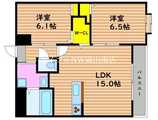 備前西市駅 徒歩17分 2階の物件間取画像